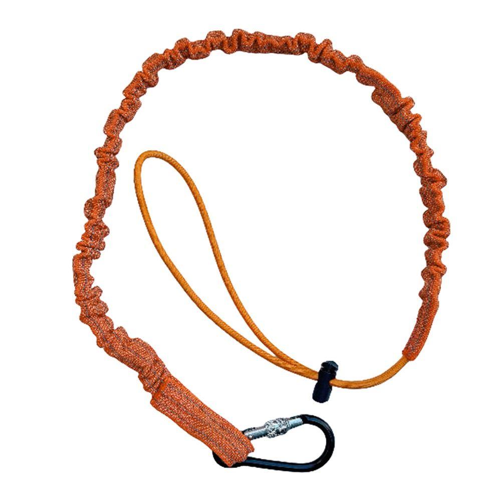With Carabiner Hook Safety Bungee Tether Lanyard 5 Colors Aerial Work Tool Climbing Accessories