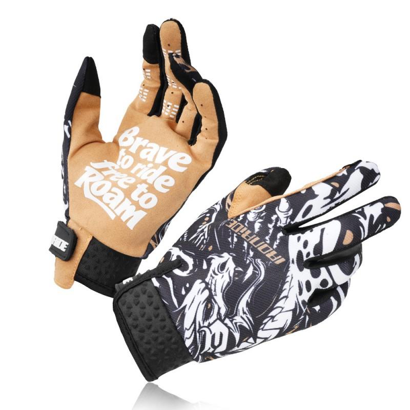 Unisex Motorcycle Riding Gloves Breathable Anti-Slip Touchscreen Cycling Off-Road Biking