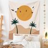 Wall Tapestry Hanging Bedroom Aesthetic Sun Moon Art Decor Background Prop Photo