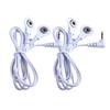 Snap-on Physiotherapy Electrode Wires: DC2.5/3.5 One-to-Two/Four Lead Wires for Massagers