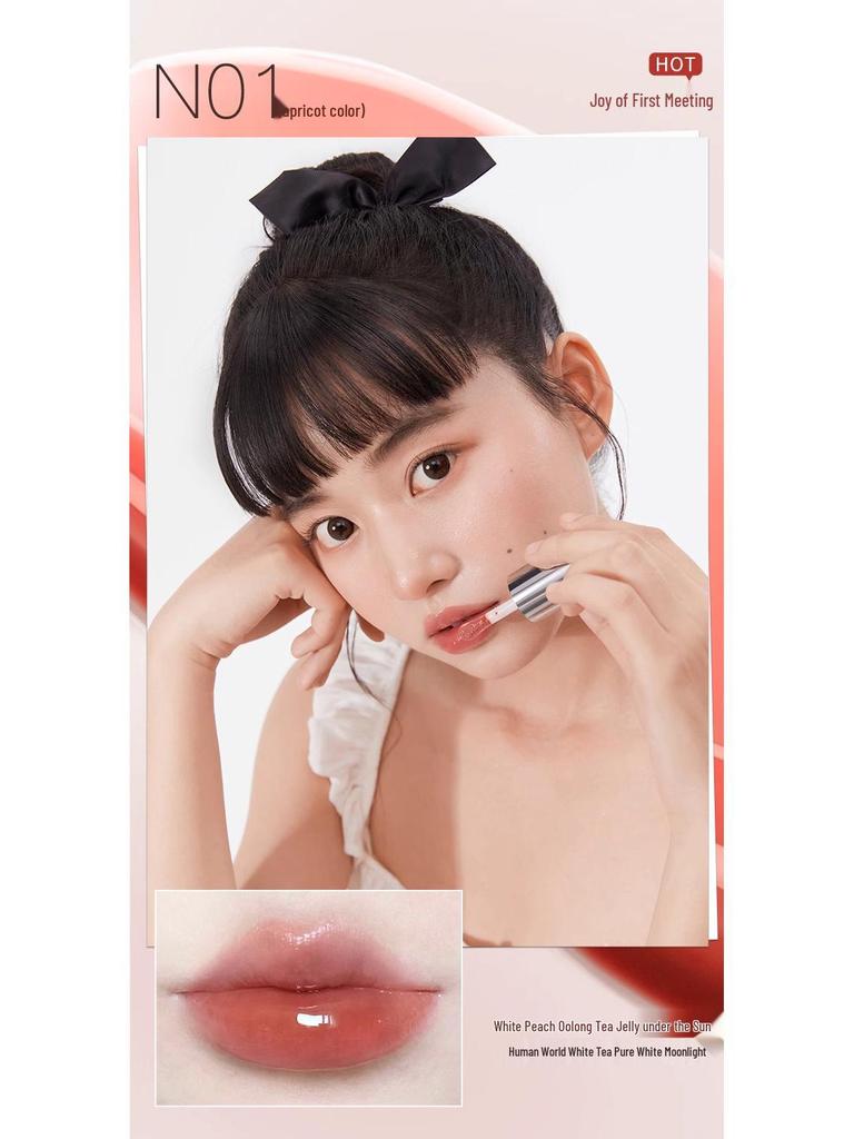 UNNY Moisturizing Lip Essence: Honey-Infused, Water-Light Lipstick for Reduced Lip Lines.