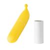 Peelable, Portable Banana-shaped Lint Roller – Household And Pet Hair Remover, Compact, Travel-friendly Lint Roller For Clothing And Fabric