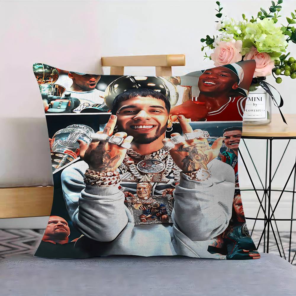 Рэпер Real A-Anuel AA Подушка-чехол Наволочка Обивка Диван Декоративная подушка Декор для дома Наволочка