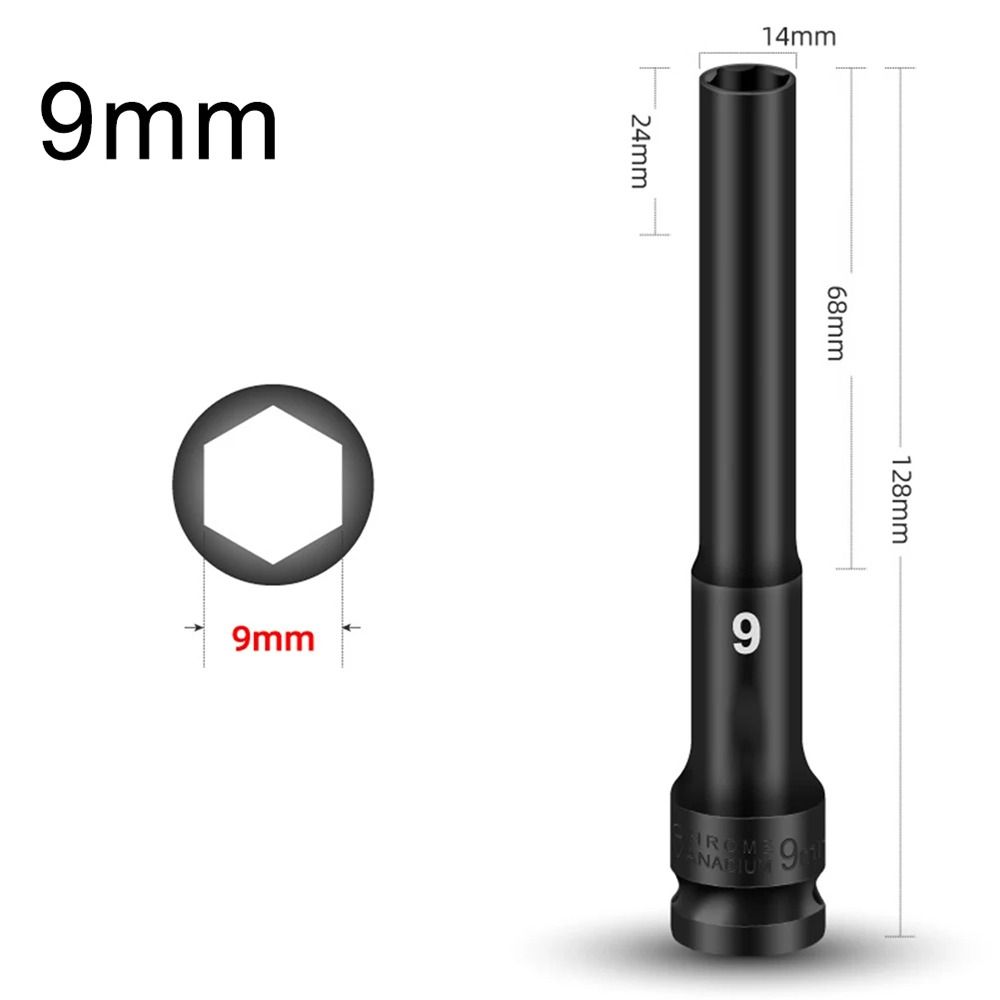 1 шт. Электрический шестигранный стандартный гаечный ключ, ударный гайковерт, приводная головка, ручной инструмент, адаптер для головки торцевого ключа