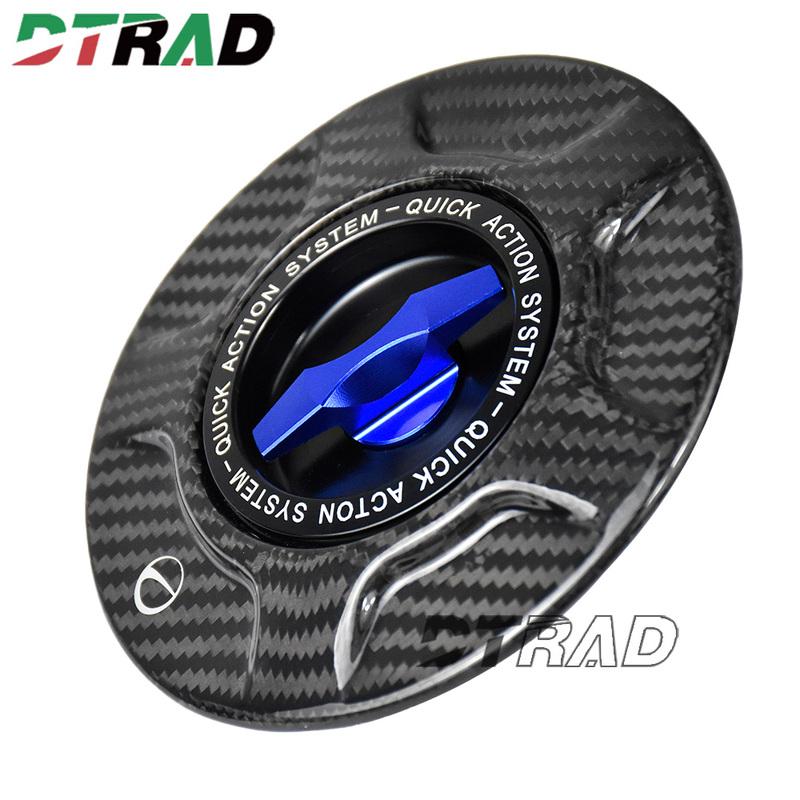 2026 Carbon Fiber Quick Action Fuel Tank Cap For BMW S1000R S1000RR M1000R M1000RR With Key Lockable Racing Gas Oil Tank Cover
