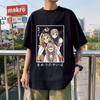 Anime Demon Slayer Men Women T Shirt Clothes Kawaii Rengoku Kyoujurou/Uzui Tengen/Kanroji Mitsuri Manga Oversized Short Sleeve