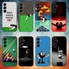 Чехол для телефона B-Billiards Snooker для Samsung Galaxy A91,80,73,72 ,71,53,52,32 ,31,22,21s,20, Мягкий черный чехол
