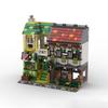 1312 деталей MOC Креативная модель Casa De Vino Tinto Технология DIY Сборка Строительные блоки Дисплей День Рождения Подарок Украшение Домашний Набор