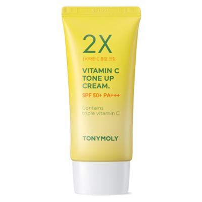 2X Витамин С Тонизирующий Крем SPF50+ PA +++ 50 мл, 1 шт., прозрачный