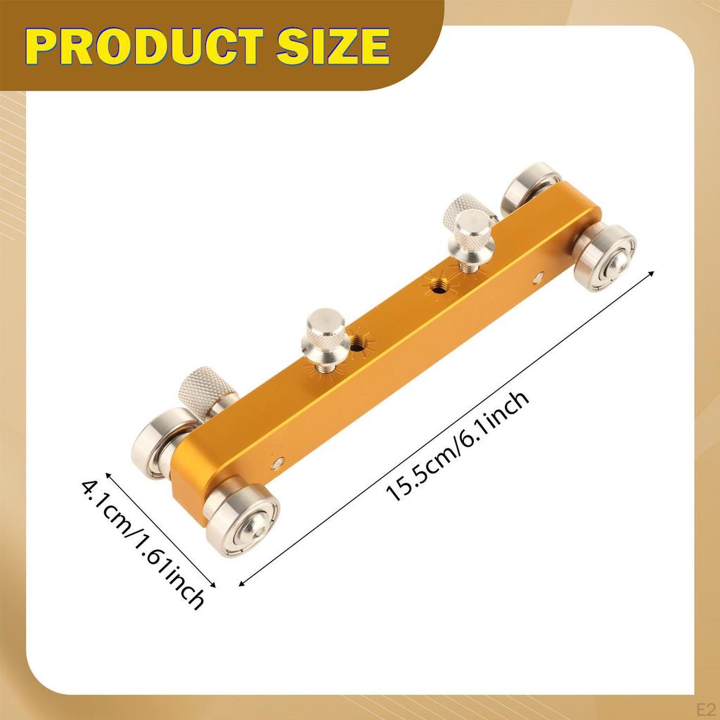 Guitar Bridge Saddle Nut Sander Adjustment Screws Compact Daily Essential Professional Luthier Tool