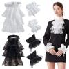 Solid Color Lace Jabot Collar Victorian Ralph Collar Stage Performance Costume Accessory