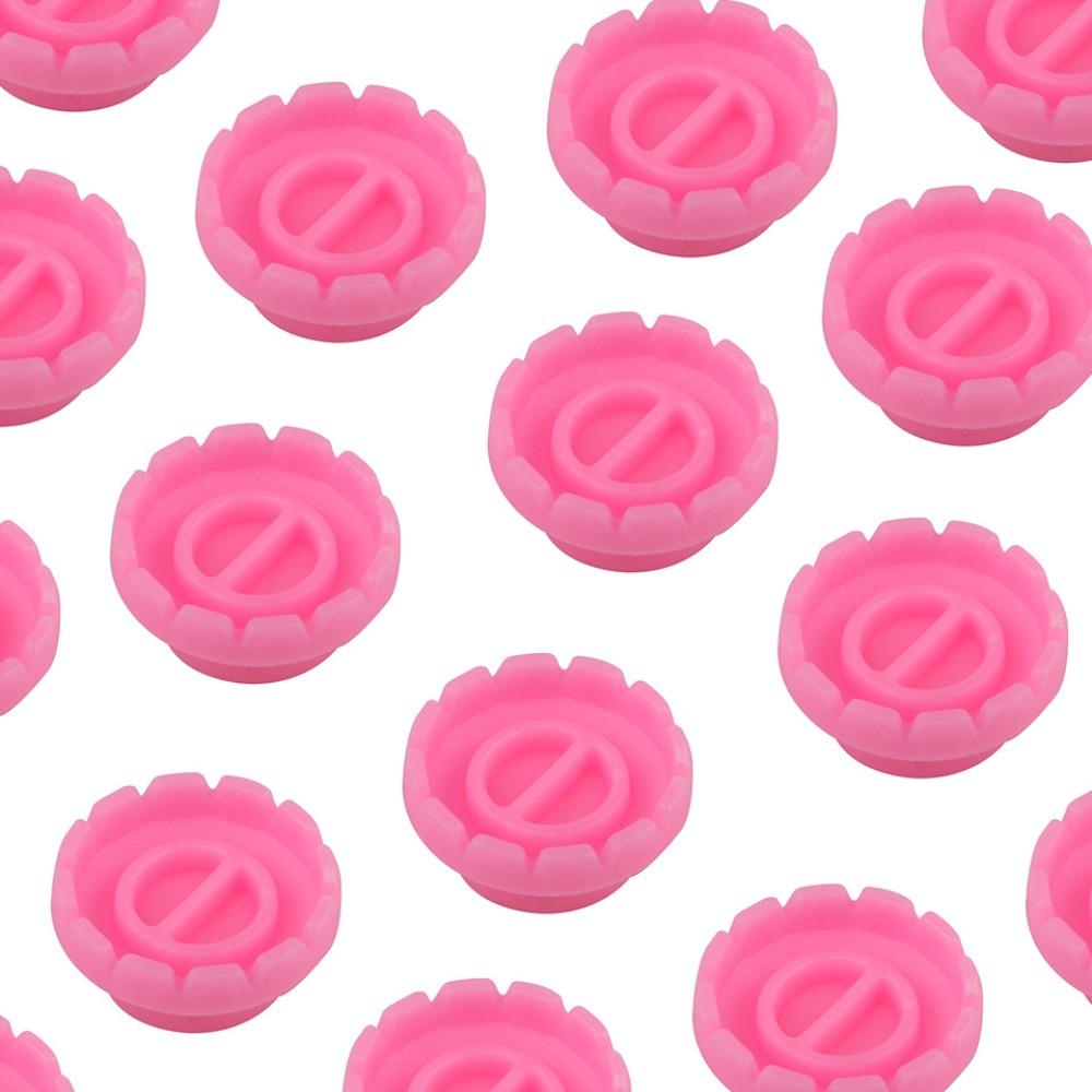 100 шт. Бело-розовые накладные ресницы для наращивания ресниц, кольцо-держатель для ресниц, новые принадлежности для ресниц