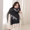Scarf For Autumn And Winter Women With A Sense Of Luxury 2024 New Plaid Couple Warm And Thick Long Shawl Integrated Scarf