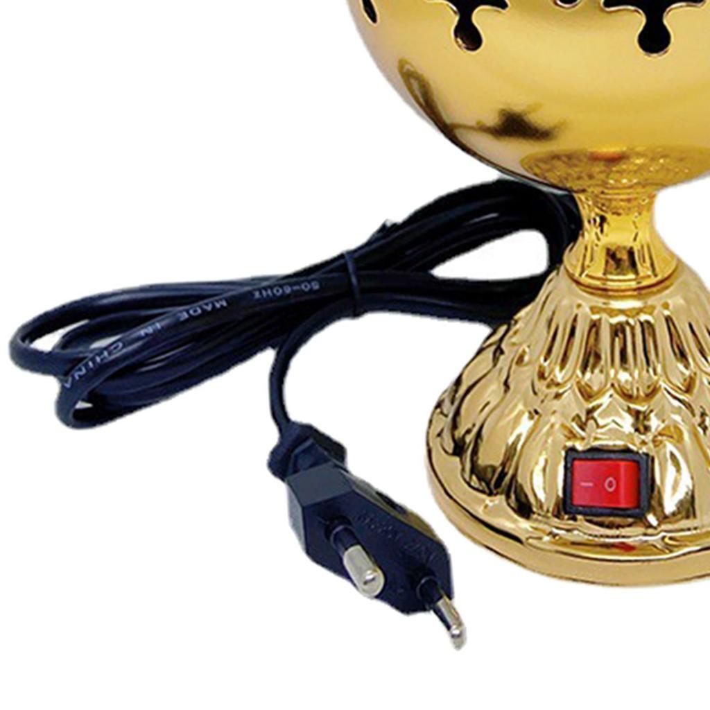 Высота курильницы для благовоний, арабская курильница для ладана для украшения офиса йоги 