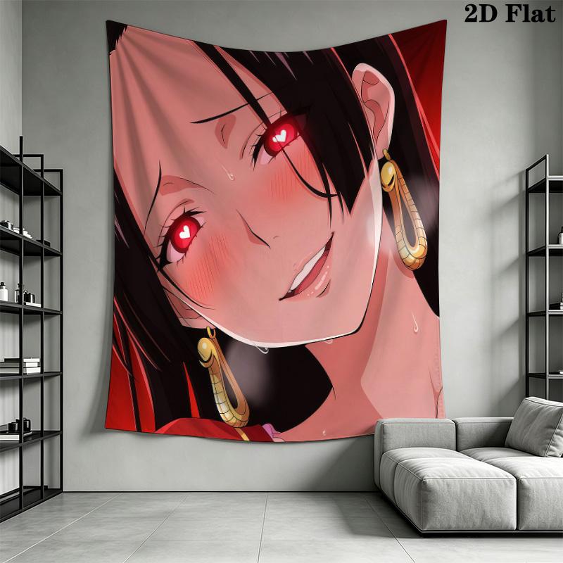 Boa Hancock Wall Tapestry Aesthetic Wall Hanging Printed Fabric Blanket Decorative Tapestries For Bedroom Living Room Home Decor
