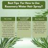 Спрей для волос с розмарином для роста волос, контроль повреждений волос | Спрей для быстрого роста волос с розмарином, упаковка 2
