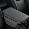 Generic Car Armrest Cushion PU Leather Armrest Cover for Car for Suvs