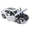 Bburago 1/24 Scale Porsche Macan White / Diecast Model Car, Finished Model, 18-21077 WT