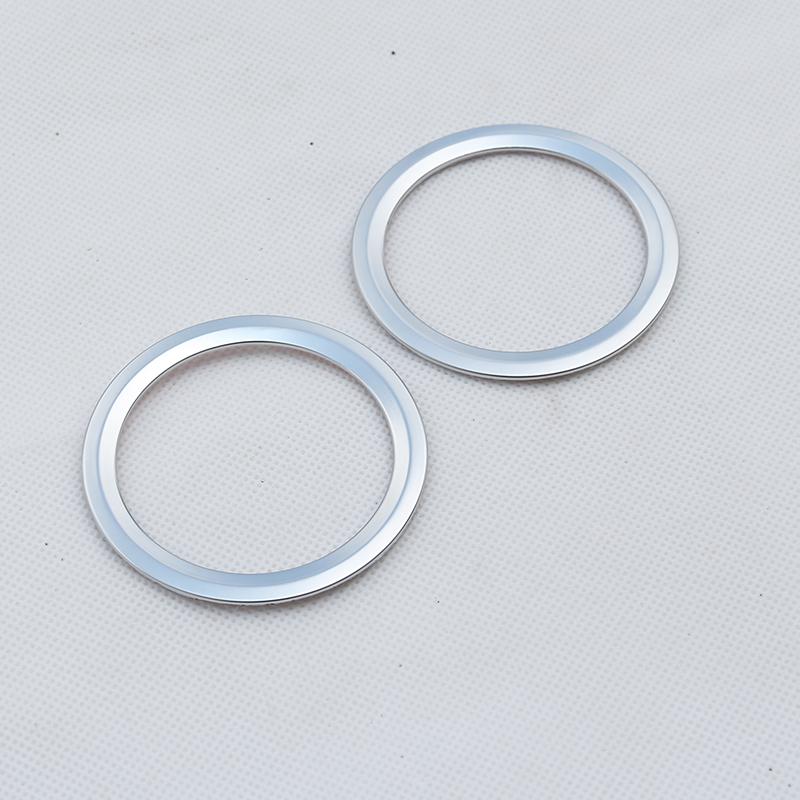 Chrome Interior AC Trim Dashboard Air Vent Outlet Cover Trims for Mercedes Benz GLK X204 ML W124 GL X164 Car Styling