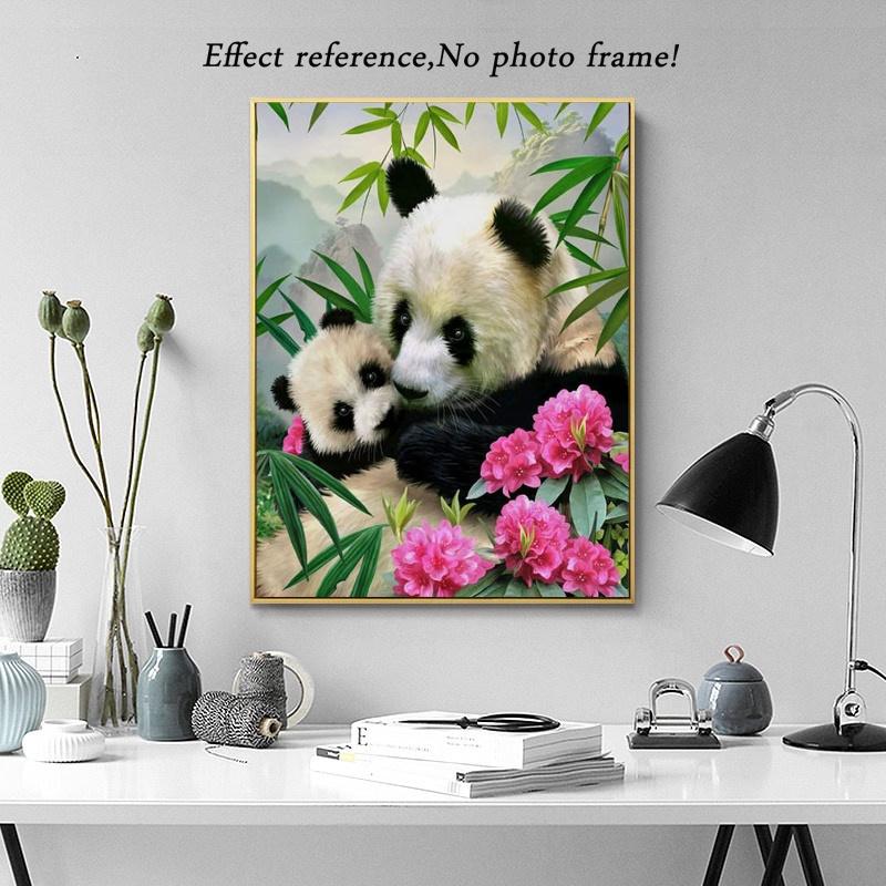 DIY Алмазная картина Полная круглая вышивка крестом Мозаика Алмазная вышивка Новое поступление Стразы Мозаика Домашнее украшение Картина