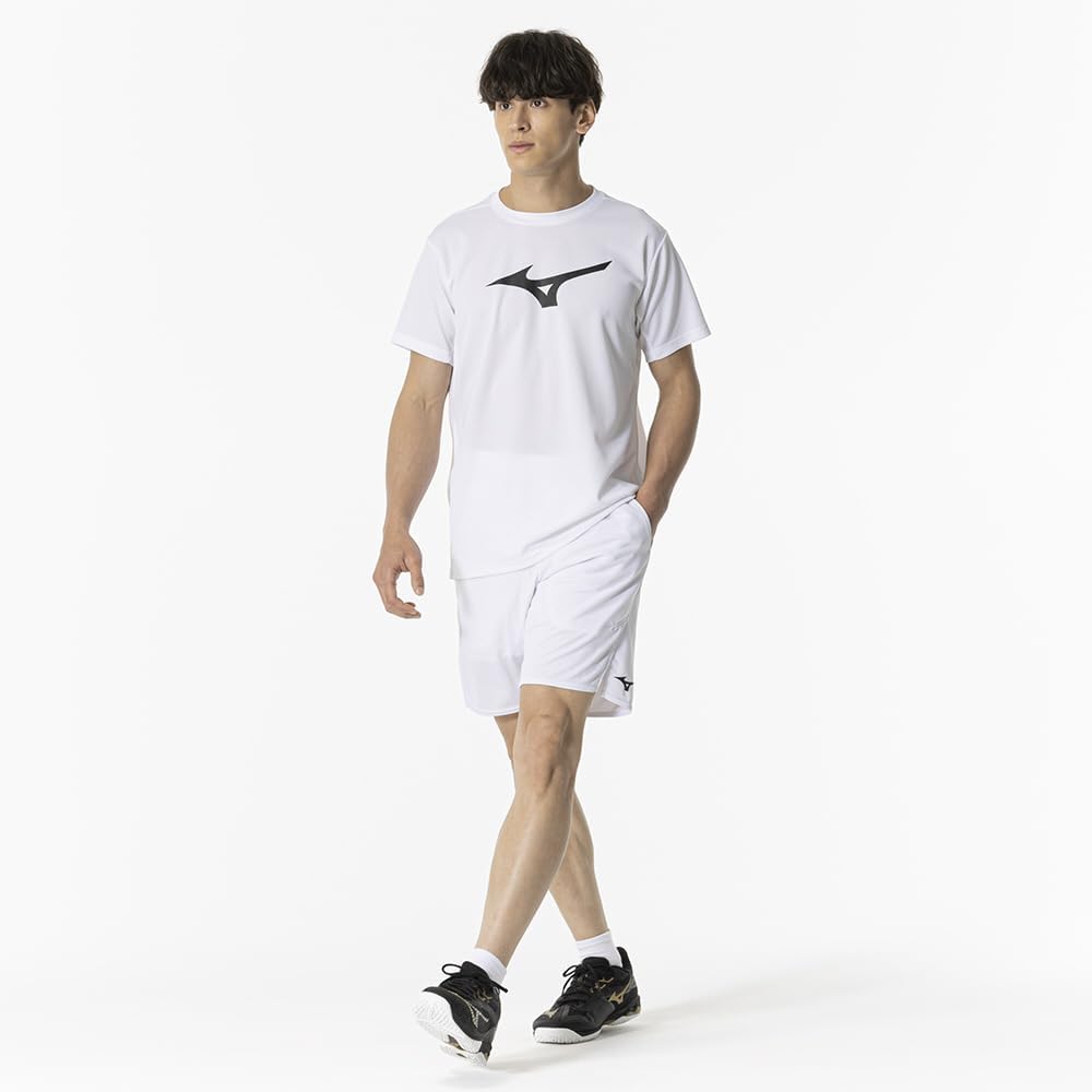 Теннис Бадминтон Игра Half Sweat Quick Dynamotion Сертифицировано Японией Бадминтон Унисекс 2XL [Mizuno] Брюки, Брюки, Впитывающие, Сушильные, Fit, Association,