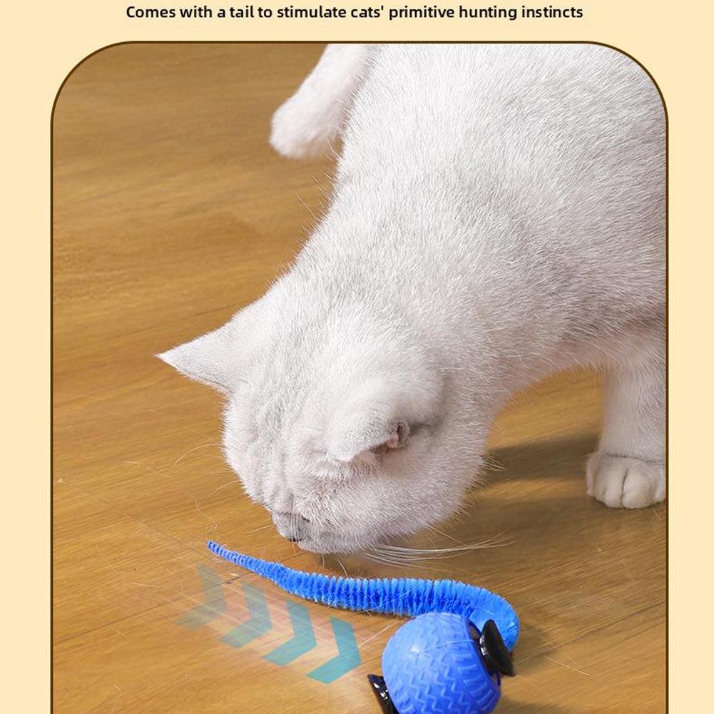 Интерактивные игрушки для кошек, автоматический электрический катящийся мяч, игрушки для кошек, котят, питомцев, умная автоматическая игрушка-тизер, перезаряжаемая через USB