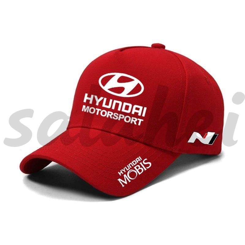 Бейсболка с вышивкой Hyundai Motorsport N Series для мужчин и женщин, регулируемая, кепка гоночной команды, для автолюбителей, повседневная, спортивная, для улицы