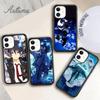 Чехол для телефона Blue Exorcist Anime для iPhone 11 12 13 14 Pro Max mini X XR XS SE 2020 6S 7 8 Plus Samsung Galaxy S21 S22