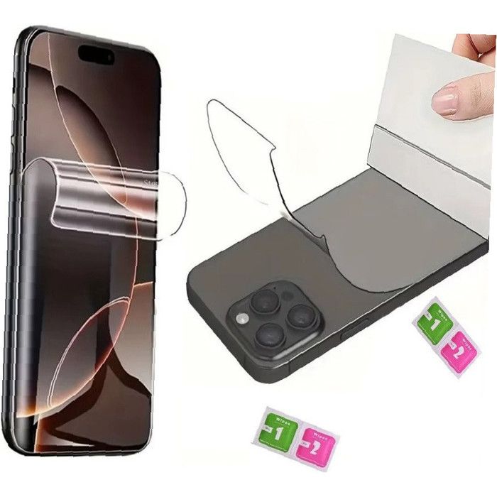 Film de protection - AILIKA - Iphone 6S - Hydrogel double face - Ultra fin - Transparent