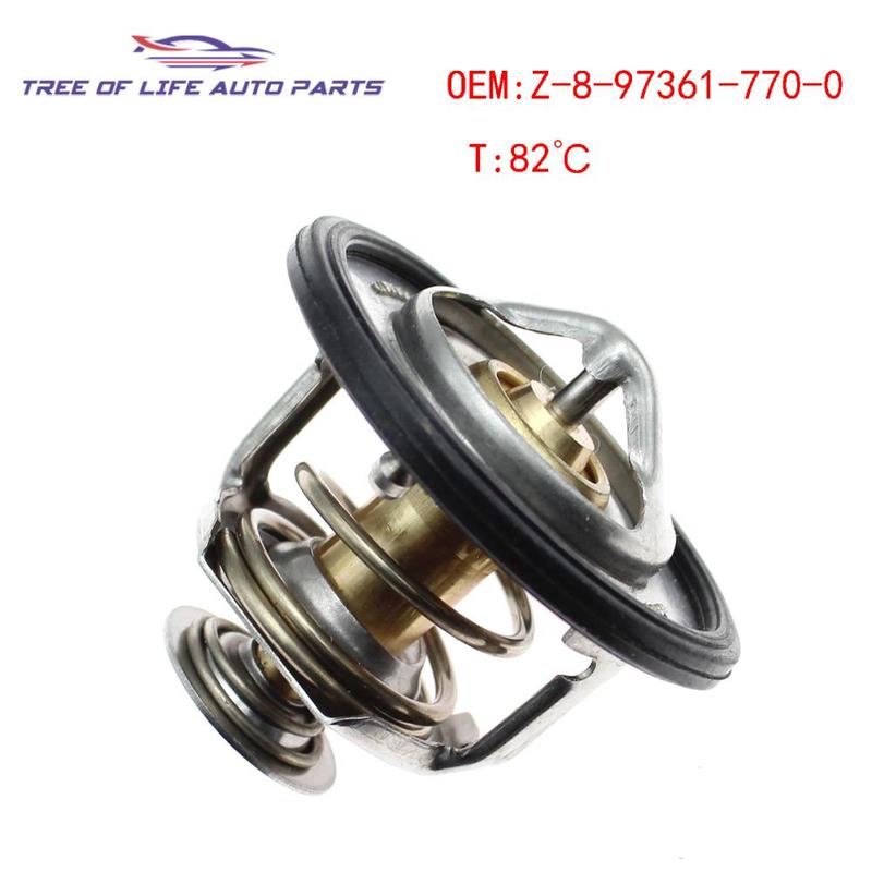 Термостат охлаждения двигателя Z-8-97361-770-0 82°C Для Isuzu 4JB1 4JG2 Дизельный вилочный погрузчик Пикап Z-8-94382-546-0 8973617700