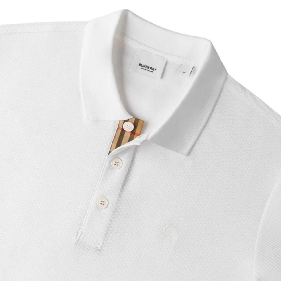 Burberry SS24 Polo Shirt Men's White 80780941