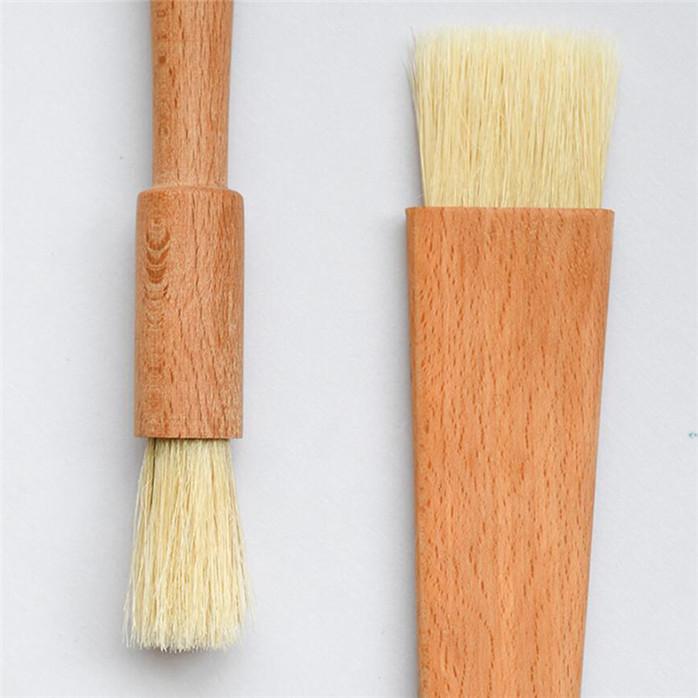 Кухонные масляные кисти, кисточка для наметки, деревянная ручка, гриль для барбекю, кондитерская кисть, инструменты для выпечки, формы для выпечки