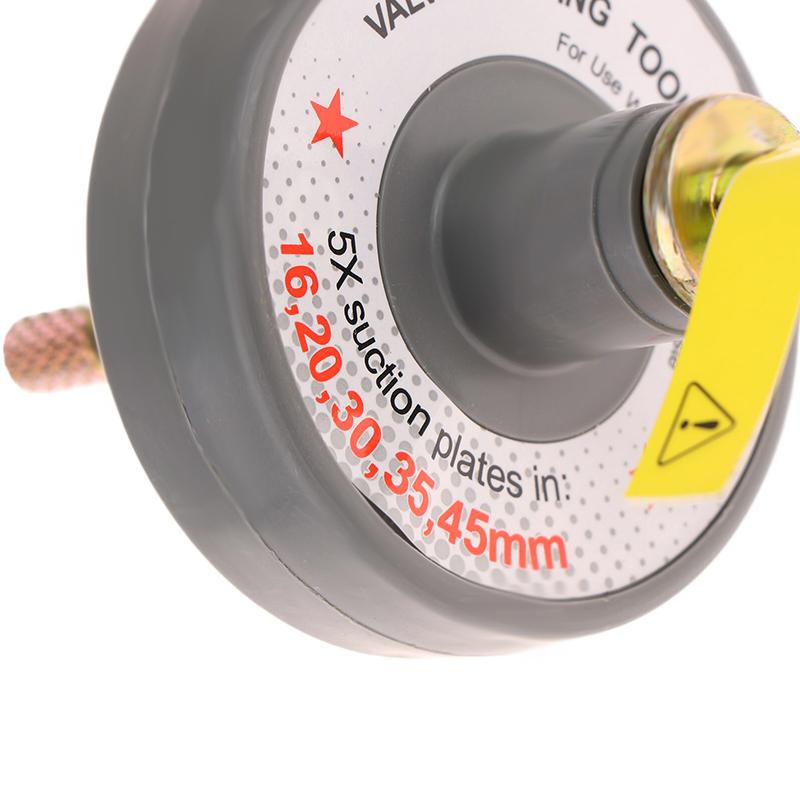 Универсальная насадка для притирки клапанов с 5 присосками для хвостовика, шлифовальный набор для притирки клапанов двигателя автомобиля/мотоцикла