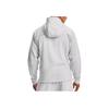 Under Armour RUSH Fleece Zip-Up Training Jacket Men Outerwear Grey 1366177-014