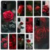 Яркий чехол для телефона с цветами красной розы для iPhone Samsung Galaxy Redmi Xiaomi Oppo OnePlus Note SA 7 8 9 10 11 12 13 14 20 21 22 23 53 54 Pro Max Ultra