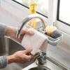 Смеситель для кухонной раковины, губка, мыльная ткань, сливная стойка, органайзер для хранения, держатель полки