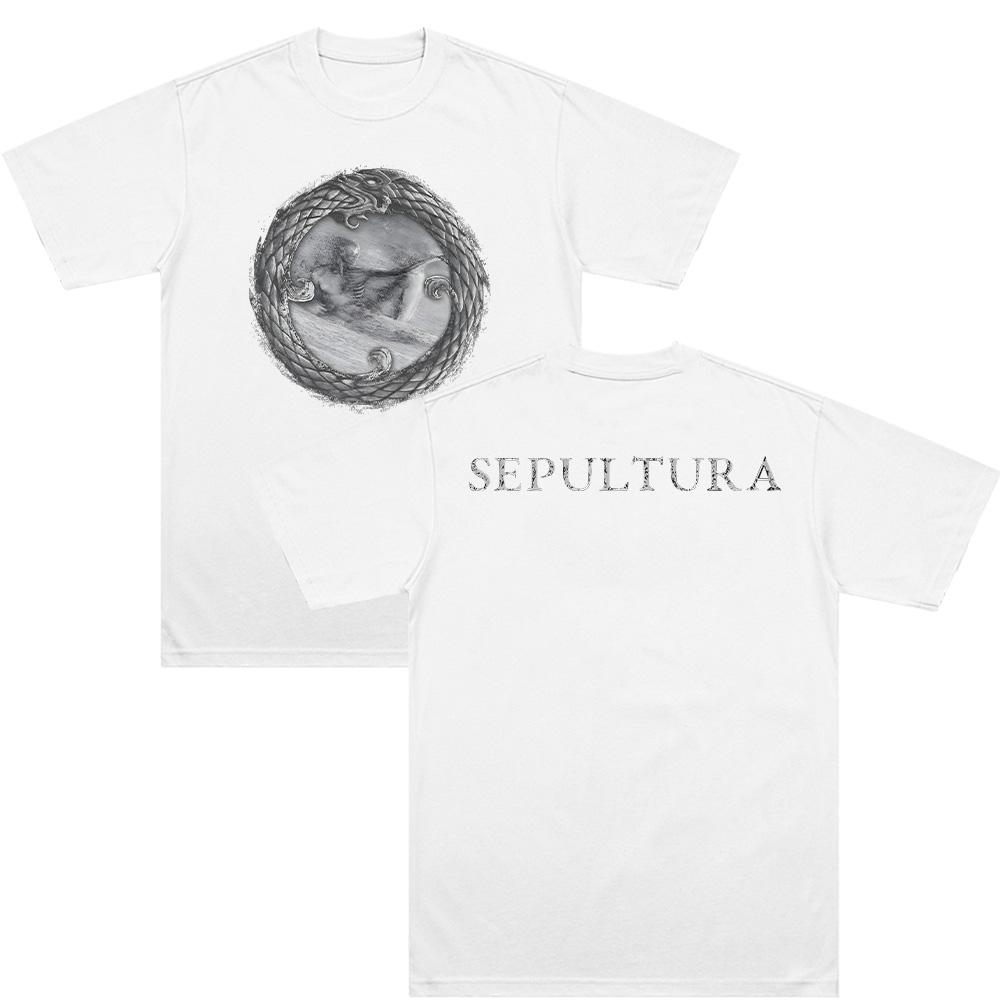 Sepultura The Cloud of Unknowing Футболки Мужские Летние С Круглым Вырезом С Коротким Рукавом Футболка Женская Мужская Хлопковая Одежда