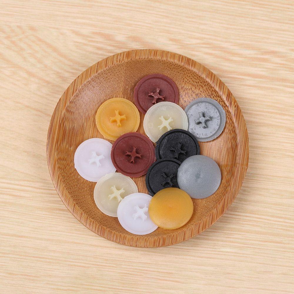 Nail Holes Hide Beautify Nuts Covers Screws Fold Snap Nuts Covers Self-tapping Snap Cap Screw Lids