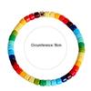 Bohemian Enamel Rainbow Beaded Candy Bracelet