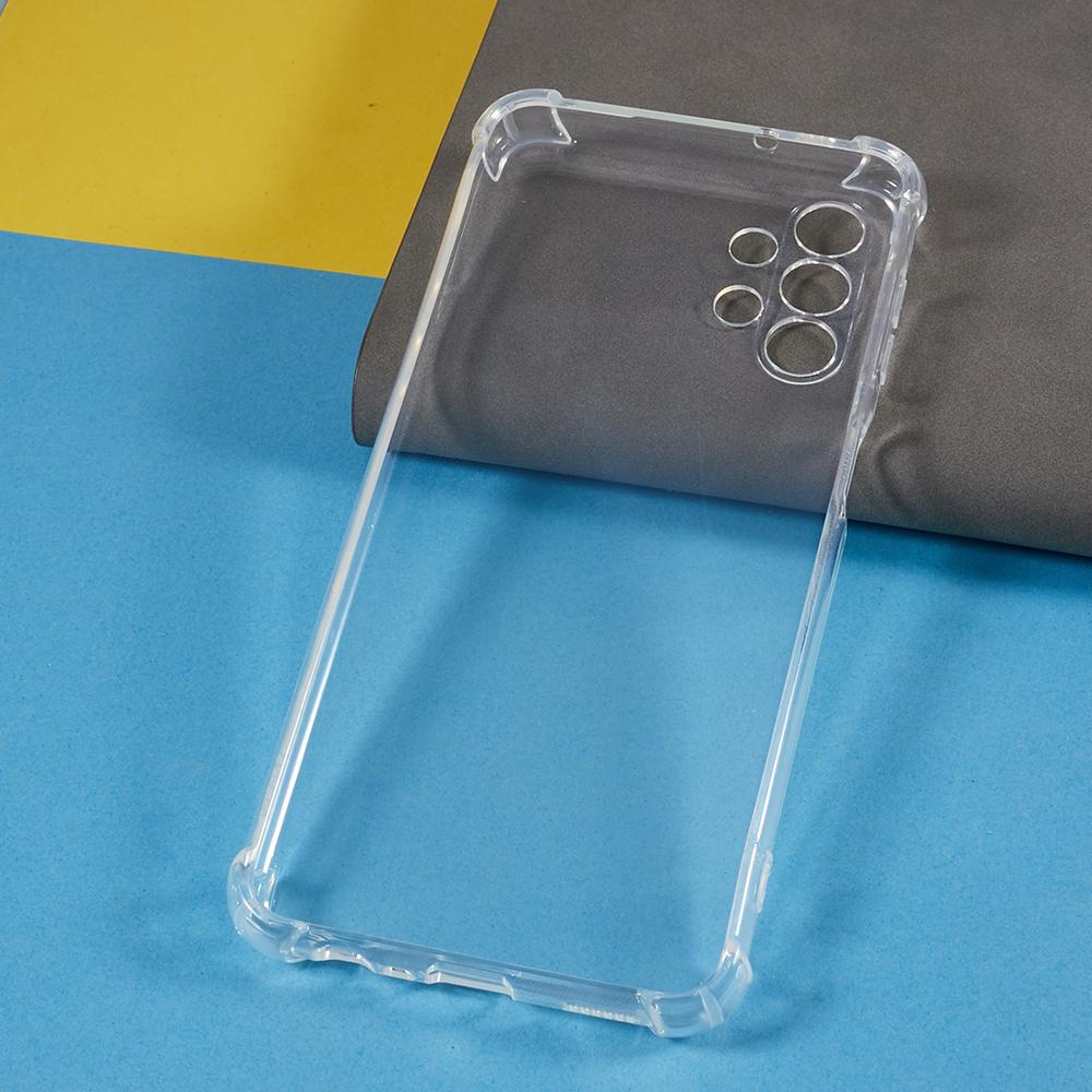 For Samsung Galaxy A13 4G Shockproof Corner Phone Case Flexible TPU Clear Phone Cover