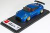 EIDOLON R35 GT Wing Candy LM Wheel Gold Finished Product 1/43 LBWORKS GT-R Ver. Blue/BBS