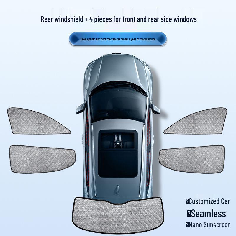 Sunshade for Chery Little Ant QQ Ice Cream Shuxiangjia Arrizo e Wujie PRO