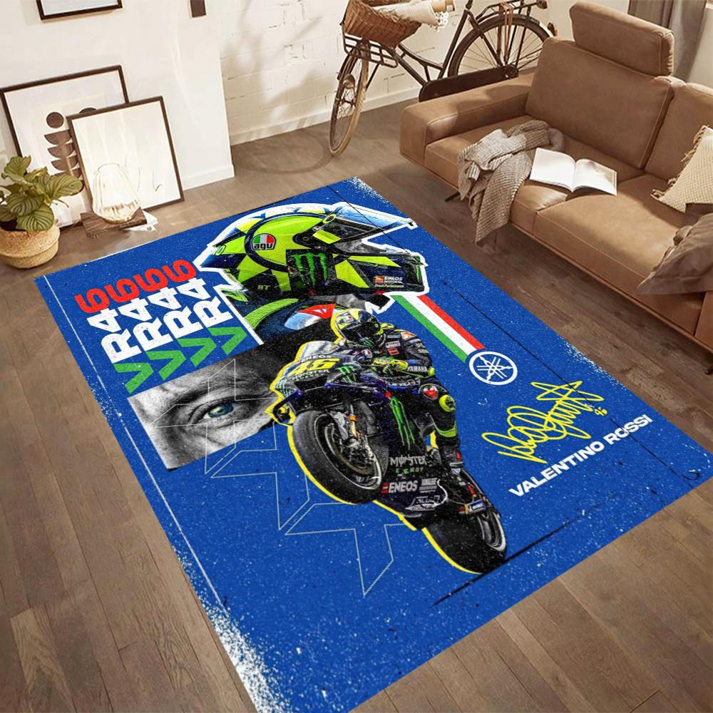 Doctor Valentino Rossi Floor Mat Perfect For Bedrooms Foyer Hallway Game Room Antislip Carpet Decorate Offices Perfect Birthdaychristmas Gift Idea