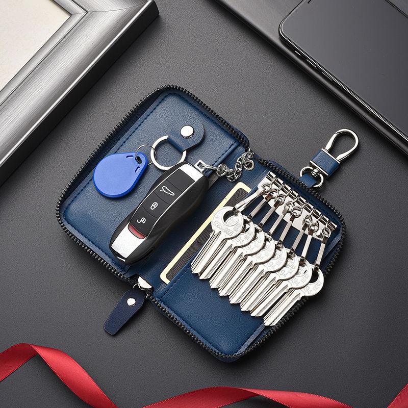 Leather Car Key Bag Cover Case Coin Wallet for Lexus RX330 IS250 Ct200h ES300h RX350 IS300h NX300h GS300 ES350 Auto Accessories
