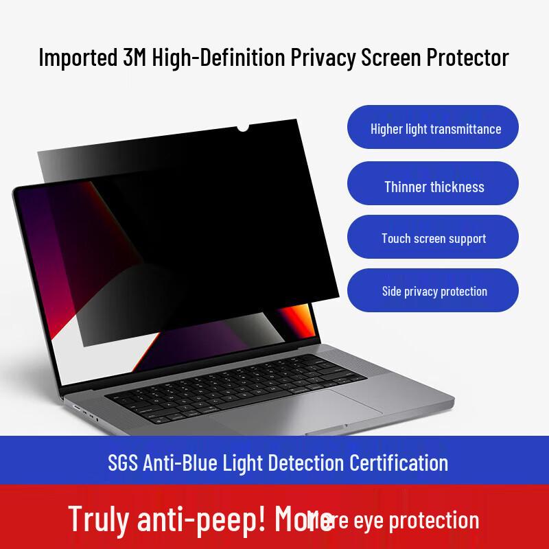 3M HD Privacy Filter for 13-inch MacBook & Laptops