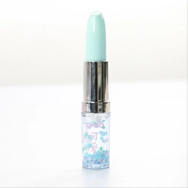 4 шт./лот Креативные ручки-нейтрализаторы в виде помады Портативная гелевая ручка с зыбучими песками Студенческие канцелярские товары Офисные принадлежности Подарок к школе