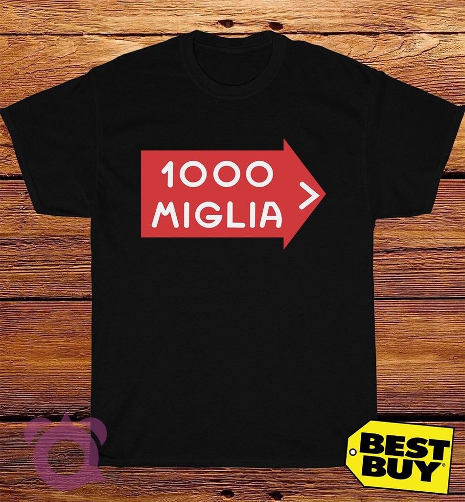 New Mille Miglia Logo Men's Funny T-Shirt Made In USA Size S to 5XL