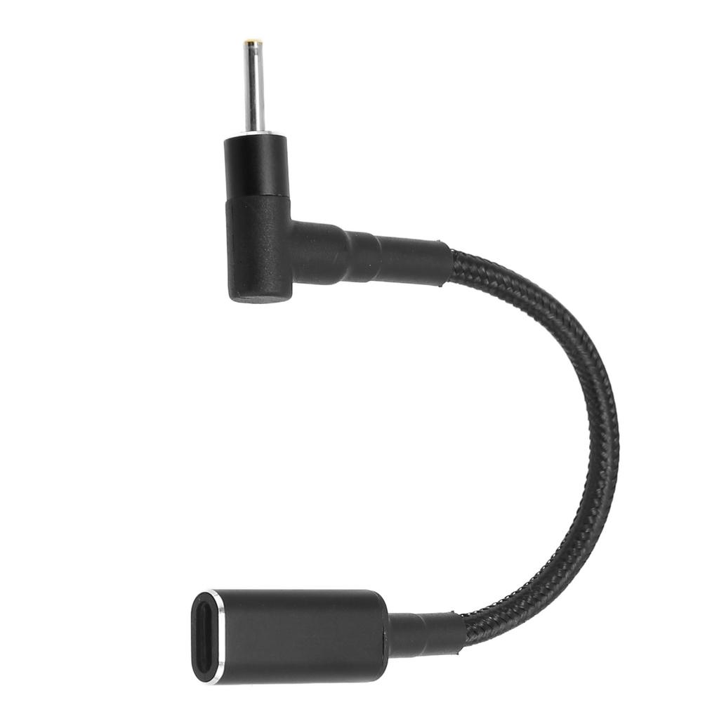 USB C Female to 2.5x0.7mm DC Male Adapter 100W 5A 20V Support PD Fast Charge USB Type C to DC