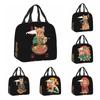 Japanese Cat Lunch Box for Women Leakproof Japan Neko Ramen Cat Thermal Cooler Food Insulated Lunch Bag Kids School Children