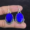 Lapis Lazuli Earrings Genuine Gemstone Earring 925 Sterling Silver Earring Handmade Earring Lapis Lazuli Jewelry Decent Earring Wedding Gift